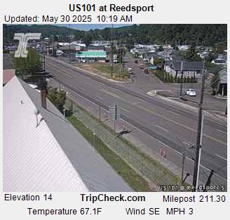 Traffic Cam US 101 at Reedsport